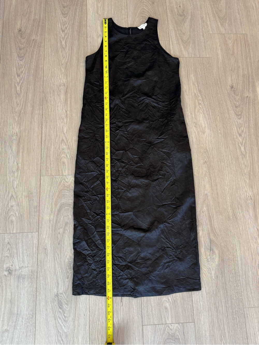 Classic Black Sleeveless Maxi Dress - Brand: Melloday - Picture 4 of 13